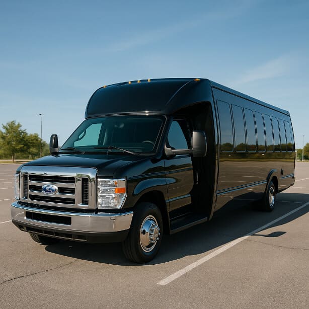 Bus Rental Company Bloomington 18 Passenger Minibus