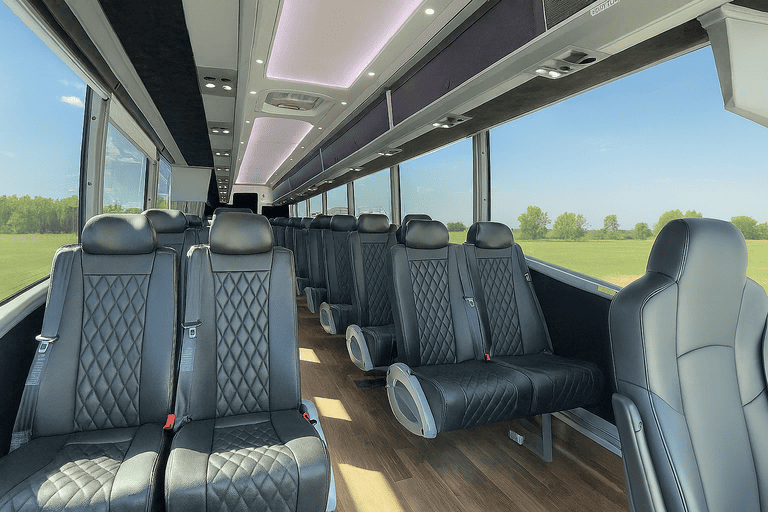 coach bus in Bloomington