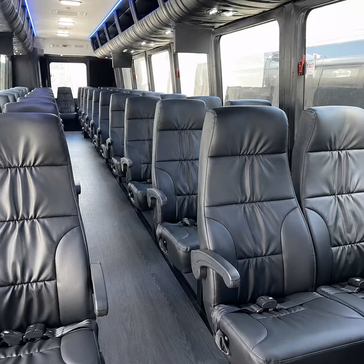 25 passenger minibus inside
