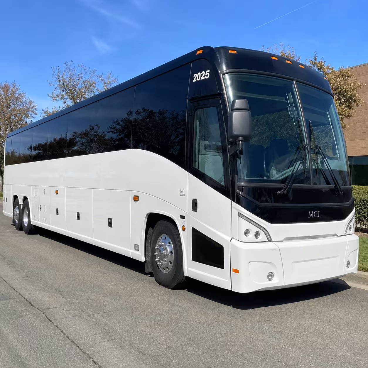 56 passenger charter bus
